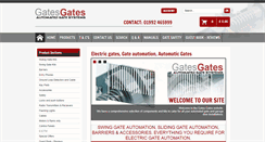 Desktop Screenshot of gatesgates.co.uk